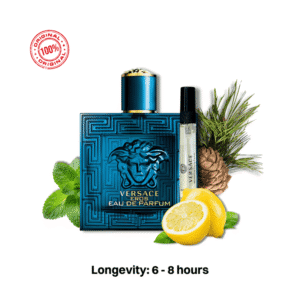 Versace Eros men's perfume decant - mint fresh crisp scent