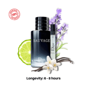 Dior Sauvage men's perfume decant - fresh lavender clean fragrance